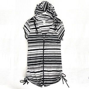 Zip-Up Cardigan / Swimsuit Coverup